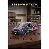 1:24 BMW M4 DTM Metal Model Araba Diecast Açılabilir Kapı