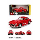 1:24 Mercedes-Benz 300 Sl 1954 Kırmızı Diecast Model Araba
