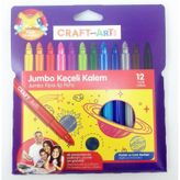 12li Jumbo Keçeli Kalem