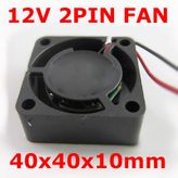 12v 4cm 2 Pin 40x40x10 Fan CPU Uyumlu