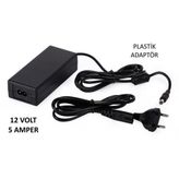 12V 5A Şerit Led Güvenlik Kamera Adaptörü