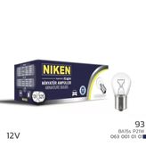 12V 93 Ampul (P21w) Ba15s 10 Lu