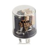 12v Üniversal Sinyal Flaşörü 3 Fişli Şeffaf Elo