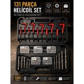 131 Parça Helicoil Set