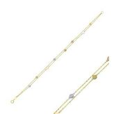 14 Ayar Altın Minimalist Tasarım Bileklik