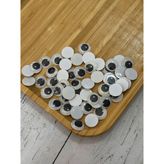 15 mm Oynar Göz Siyah 50 Çift