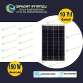 150 W Monokristal Güneş Paneli