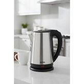 1500 W 1.8 Lt Çelik Kettle Su Isıtıcı 360 Derece