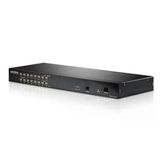 16 Port Cat5 High-Density Kvm Switch Kh1516a-Ax-G