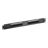 16 Port Cat6 Patch Panel 16 Port Ethernet Panel