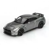 1/64 Model Araç Gtr Nismo R35 Crs Version Dark Metal
