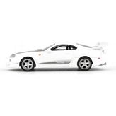 1/64 Model Araç Supra Veilside Combat V-I White - Çok Renkli