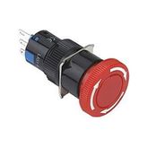 16Mm Acil-Stop Buton 5A 250Vac 3P