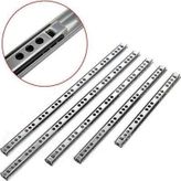 17mm Teleskopik İnce Çekmece Rayı - 44cm (2 parça set)