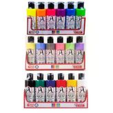 18 Renk Akrilik Boya Chalky+Neon+Normal (Sd X17+ Sd1006)