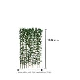 180 cm Yapay Bambu Dogal Govde Yogun Yaprak