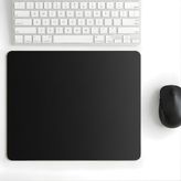 18x22 cm Desenli Baskılı Mouse Pad Kaymaz Kauçuk Taban Ofis ve Home Ofis Kullanımına Uygun Yüksek Baskı Kaliteli Küçük Boy Mouse Pad Bilgisayar Laptop Aksesuarı (Siyah)