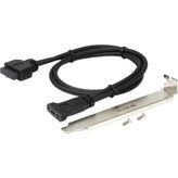 19 Pin USB 3.0 To 3.1 Panel Tipi Type-C Dönüştürücü