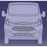 1965-2026 Ford Transit Bardak Altlığı Matı