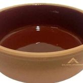 19cm Çap 1 Litre Toprak Güveç Fırın Kabı