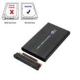 2.5 İde Harddisk Kutusu- İde Hdd Kutu Siyah İde Hdd Kutu Çevirici