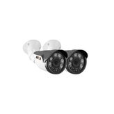 2 ADET 1000 TVL 6 ATOM LED ANALOG GÜVENLİK KAMERASI