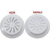 2 Adet Ayarlı Cam Menfezi Doğalgaz Menfez Kapağı
