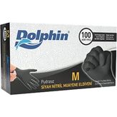 2 Adet Dolphin Nitril Pudrasız Eldiven Siyah