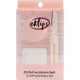 2 Adet Eklips 2'li Puf ve Ustura Seti