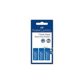 2 Adet Faber Castell 3'lü Sınav Silgisi