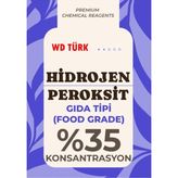 2 Adet Gıda Tipi Hidrojen Peroksit %35 100 ml