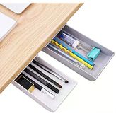 2 Adet Kendinden Yapışkanlı Çekmece, Çekmece Düzenleyici, Gizli Kalem Rafı, Çalışma Masası Tutucusu, Ofis, Kurşun Kalem, Telefon, Ataşlar