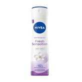 2 Adet Nivea Fresh Sensation Kadın Sprey Deodorant 150 Ml