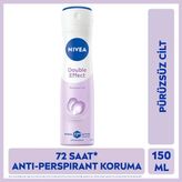 2 Adet Nivea Kadın Sprey Deodorant Double Effect 150 Ml