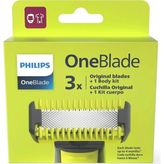 2 Adet Philips Oneblade Yedek Bıçak QP630/51 3'lü