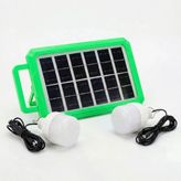 2 Ampullü Solar Panelli Powerbank Özellikli Kamp Işığı Seti – Güneş Enerjili LED Kamp Aydınlatma Sistemi, Taşınabilir Şarjlı Çadır Lambası, Outdoor Acil Durum Işığı