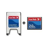 2 GB Compact Flash Kart- Compact Flash Adaptör