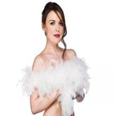 2 Metre Boa Otriş - Beyaz