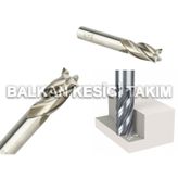 2 MM Parmak Freze HSS Freze Ucu