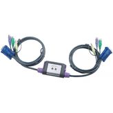 2 Port Kvm Switch With Audio Ps-2 Cs62a-A7