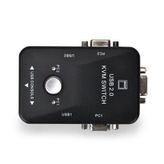 2 PORT USB KVM SWİTCH 2 PC KASA TEK KONTROL