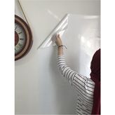 2 Tane Beyaz Akıllı Kağıt Tahta 120X150 cm Yazı Tahtası Kalem Hediyeli Duvara,cama,tahtaya Uyg - Çok Renkli