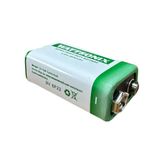 20 Adet 9 Volt Pil - 9V Oyuncak Araba Drone Kumanda Pili -9VOLT Çift Başlı Kare Pil
