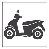 200 cm Motorsiklet Folyo Sticker