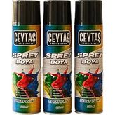 200 ml Siyah Sprey Boya - 1 Adet - --