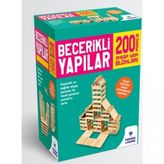200 Parça Becerikli Yapılar ( Ahşap Yapı Blokları)