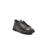 201 G Siyah-Siyah Taşlı Mevsimlik Sneaker
