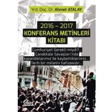 2016 - 2017 Konferans Metinleri Kitabı - Ahmet Atalay