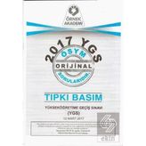 2017 Ygs Ösym Tıpkı Basım Soruları