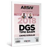 2018 Dgs Arşiv Serisi Tıpkı Basım Çıkmış Sorular